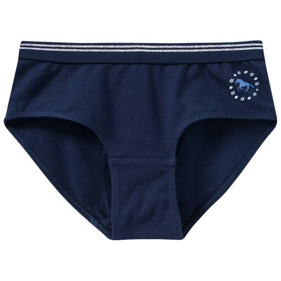 5 Mädchen Pantys mit Pferde-Motiven