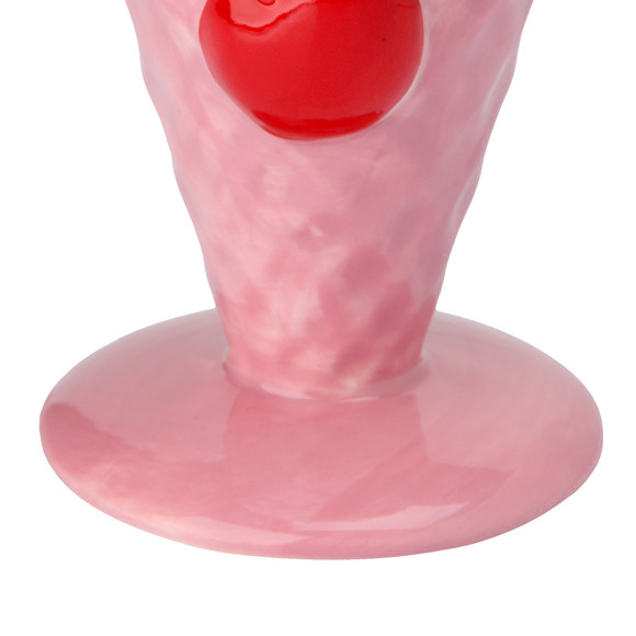 Eisbecher mit Kirsch-Motiv