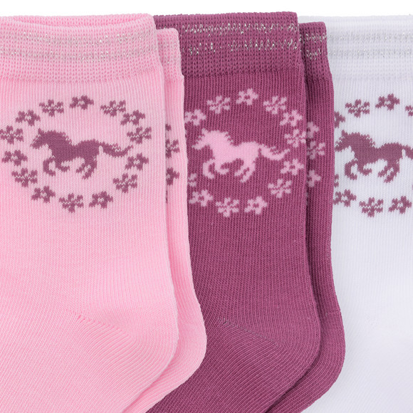 5 Paar Mädchen Socken mit Bio-Baumwolle