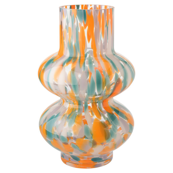 Vase mit Streifen