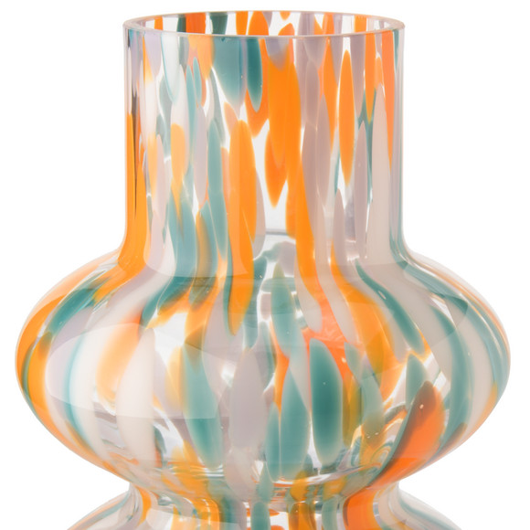 Vase mit Streifen