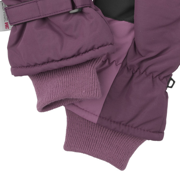 Damen Handschuhe mit Klettverschluss