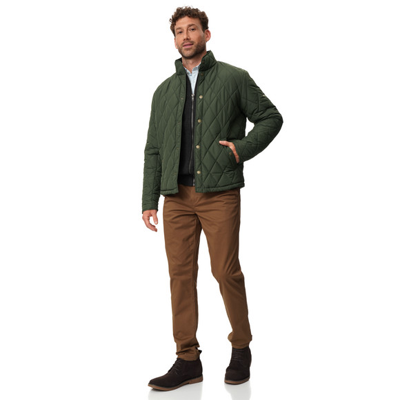 Herren Steppjacke mit Stehkragen