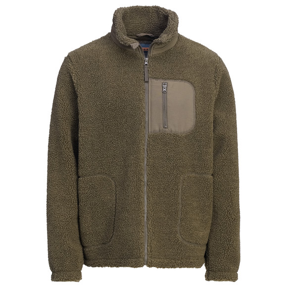 Herren Teddyjacke mit Fleecefutter