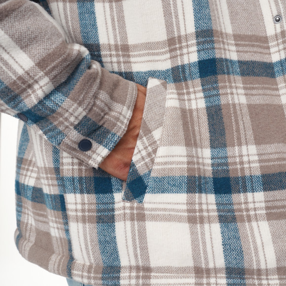 Herren Flanell-Jacke mit Karo-Muster