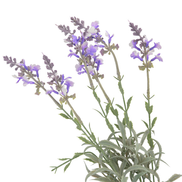 Kunstblume Lavendel mit langen Blüten