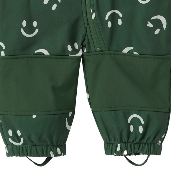Baby Softshelloverall mit Allover-Print