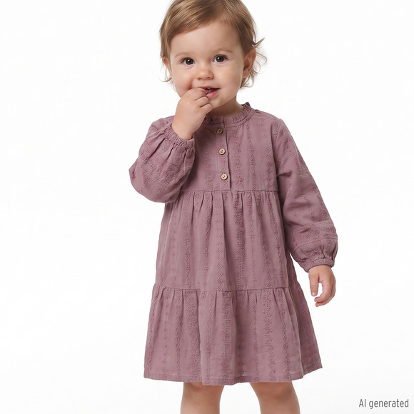 Baby Kleid mit Stickerei