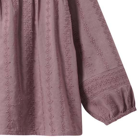 Bluse Bluse mit Stickerei