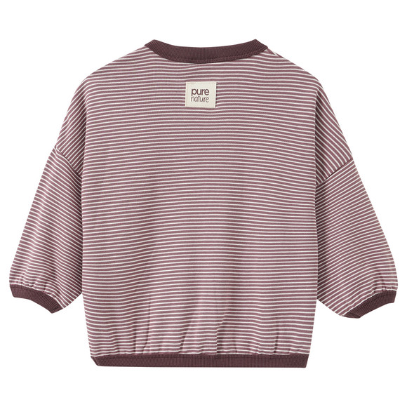 Baby Sweatshirt mit Streifen