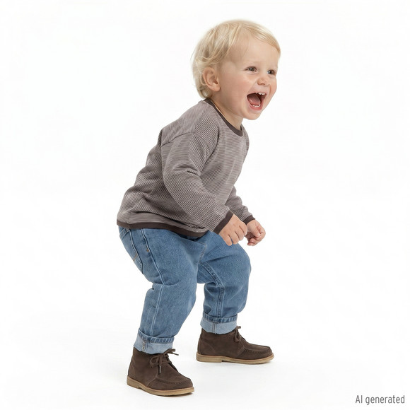 Baby Sweatshirt mit Streifen