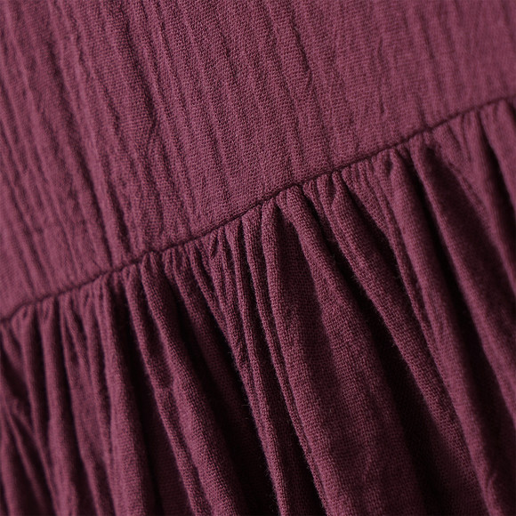 Mädchen Musselin-Kleid mit Volant