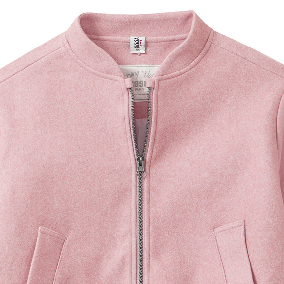 Mädchen Blouson in Woll-Optik