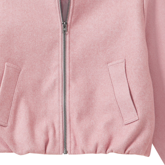 Mädchen Blouson in Woll-Optik