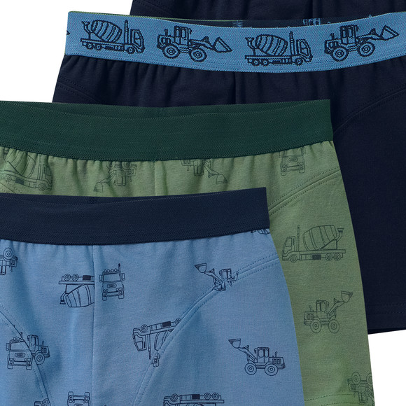 5 Jungen Boxer mit elastischem Webbund