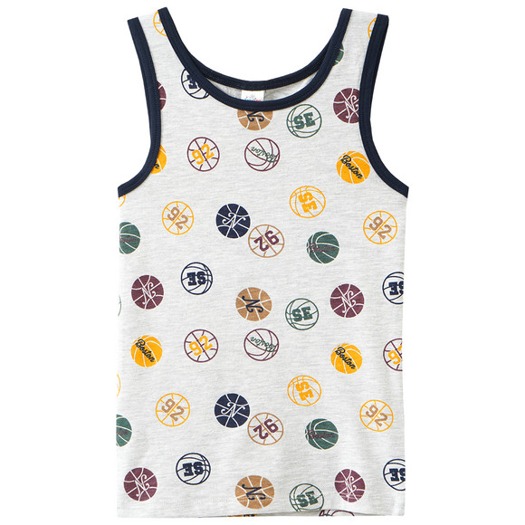 3 Jungen Unterhemden mit Sport-Motiven