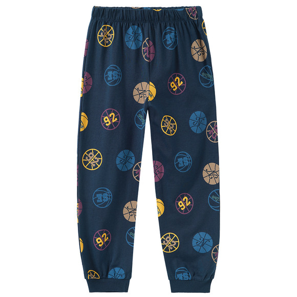Pyjama voor jongens met balmotieven