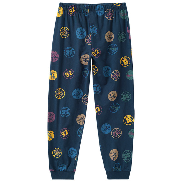 Pyjama voor jongens met balmotieven