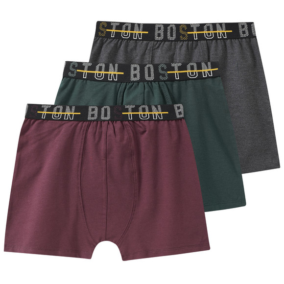 Set van 3 boxershorts voor jongens