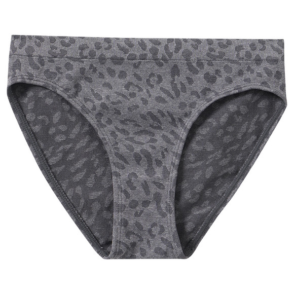 2 Mädchen Seamless-Slips mit Leo-Muster