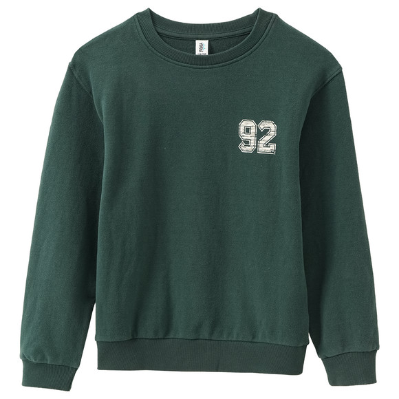 Jungen Sweatshirt mit Rückenprint