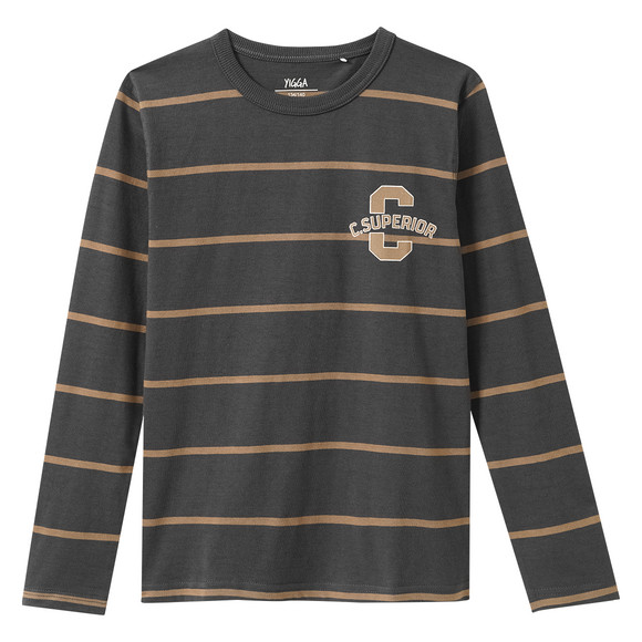 T-shirt voor jongens met strepen