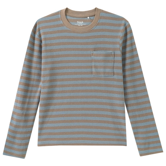 Jungen Langarmshirt mit Brusttasche