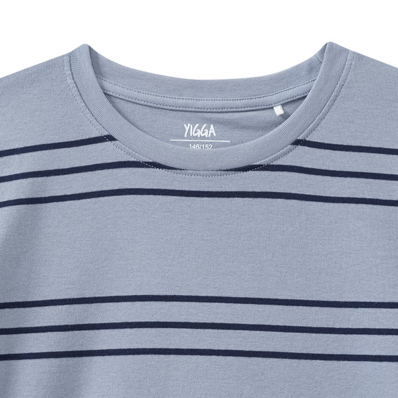 Jungen Langarmshirt im Streifen-Look