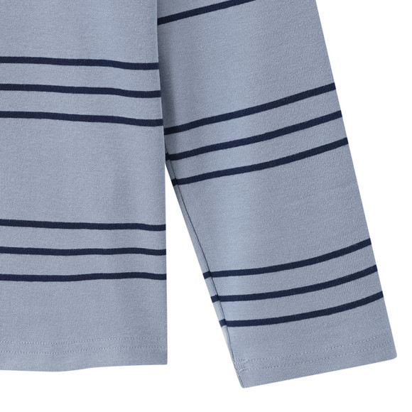 Jungen Langarmshirt im Streifen-Look