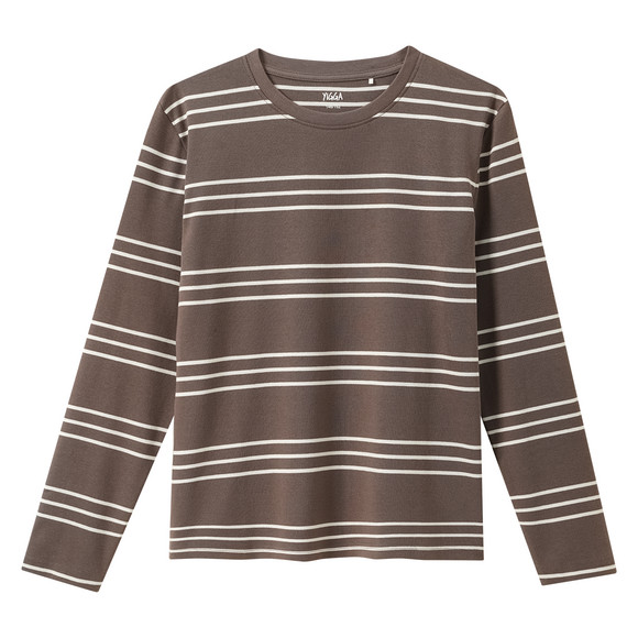 Jungen Langarmshirt im Streifen-Look