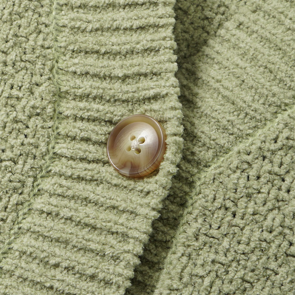 Mädchen Strickjacke aus Chenille