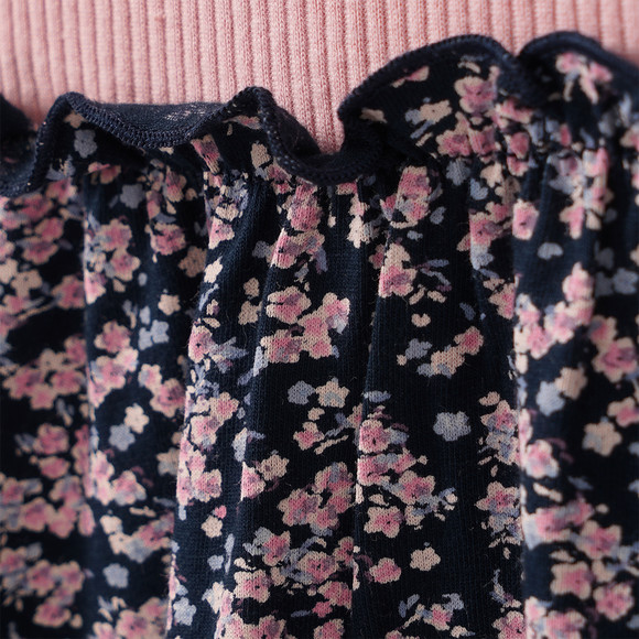 Mädchen Kleid mit Blumen-Motiv