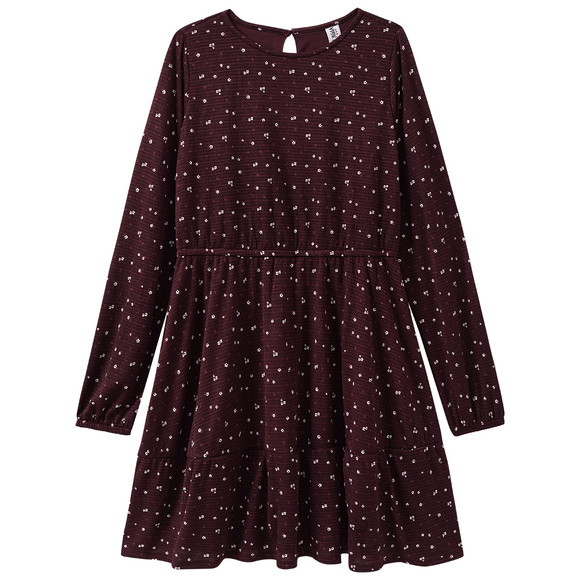 Mädchen Kleid mit Allover-Motiv