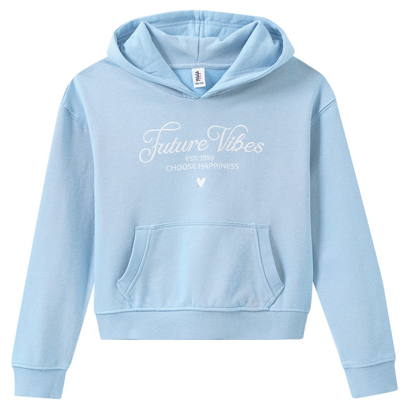Meisjes hoodie met borduursel