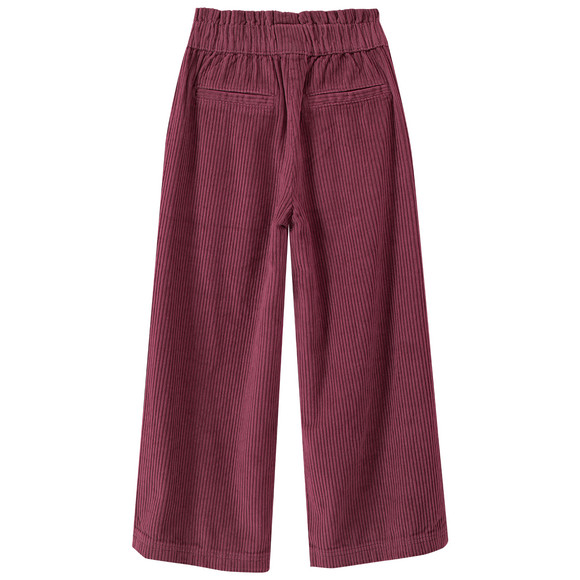 Mädchen Cordhose mit weitem Bein