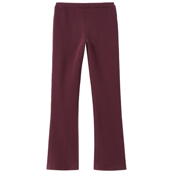 Mädchen Sweat-Leggings mit Schlag
