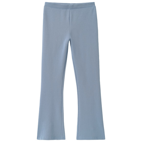 Mädchen Sweat-Leggings mit Schlag