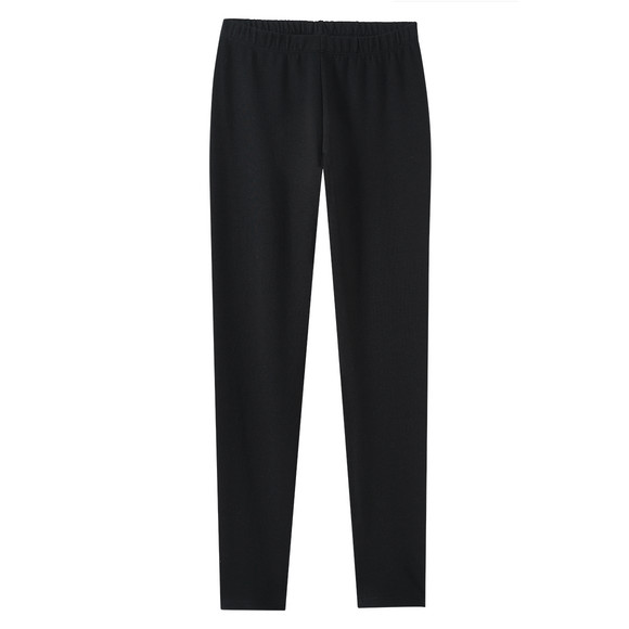 Mädchen Sweatleggings in Unifarben
