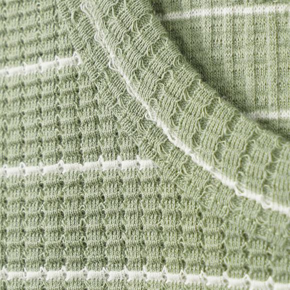 Mädchen Langarmshirt mit Struktur