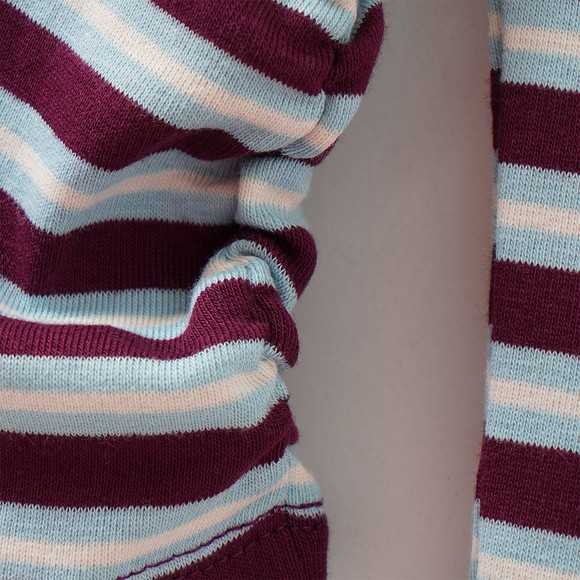 Mädchen Langarmshirt im Ringel-Look