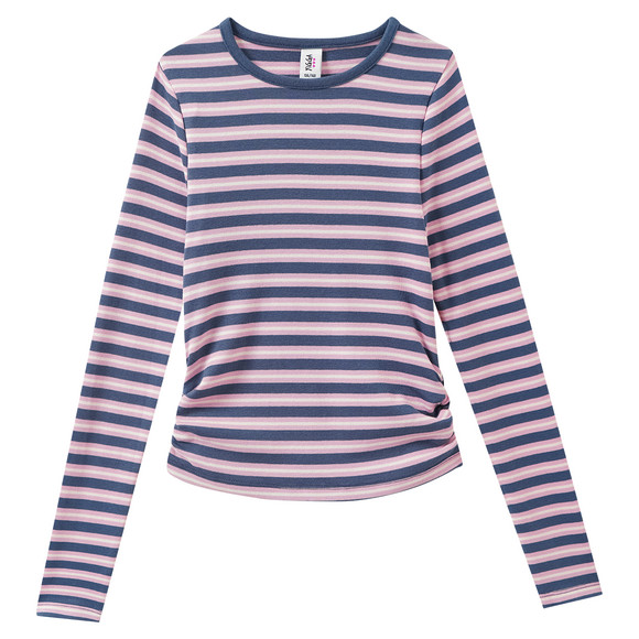 Mädchen Langarmshirt im Ringel-Look