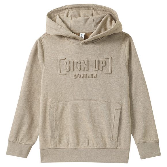 Jungen Hoodie mit 3D-Schriftzug