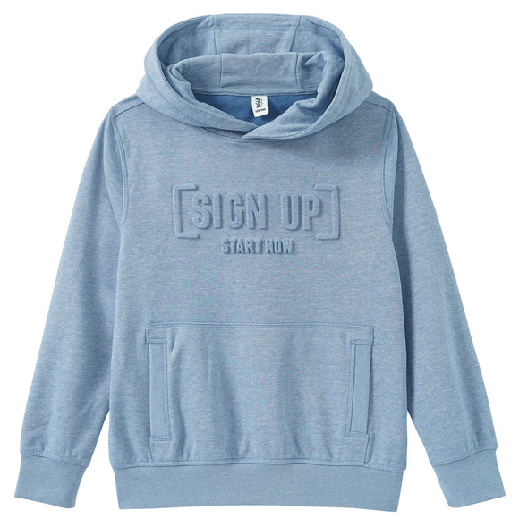 Jungen Hoodie mit 3D-Schriftzug