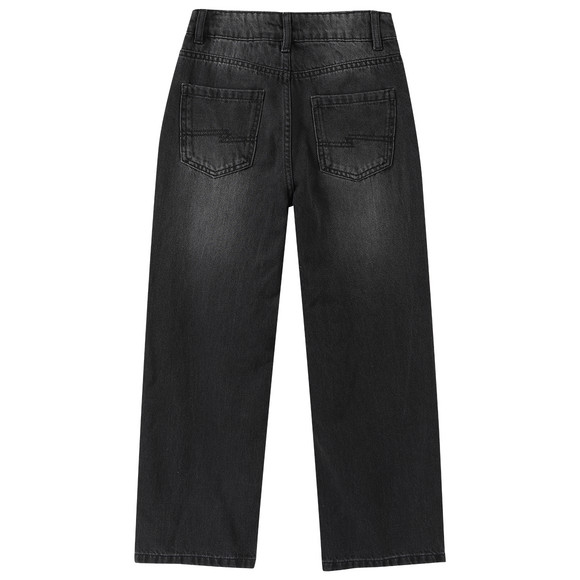 Jungen Baggy-Leg-Jeans mit verstellbarem Bund