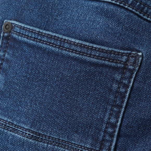 Jungen Pull-on-Jeans mit Used-Waschung