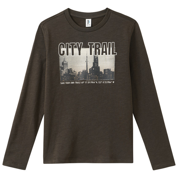 Jungen Langarmshirt mit Print