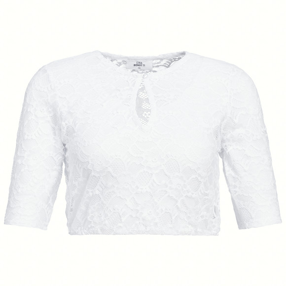 Damen Dirndl-Bluse aus Spitze