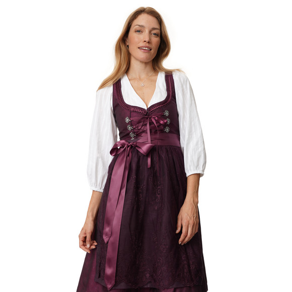 Damen Dirndl mit Jacquard-Muster