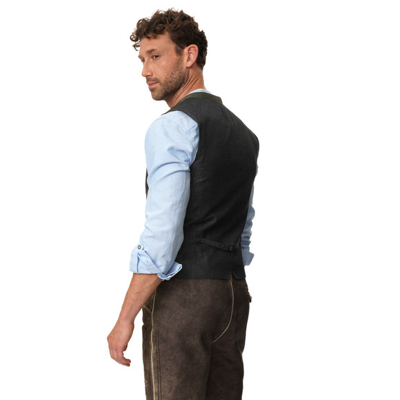 Herren Trachtenweste mit Allover-Muster
