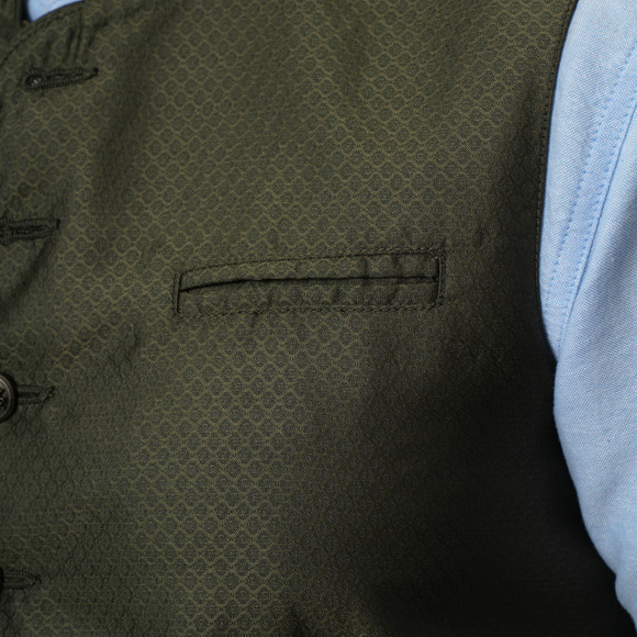 Herren Trachtenweste mit Allover-Muster